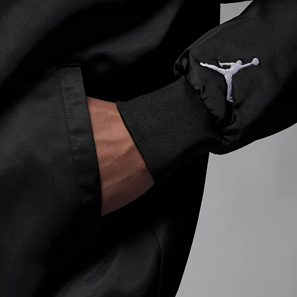 Áo Khoác Nam Nike Jordan Flight MVP FN4660-010 Bomber Jacket (Form China) Màu Đen Size S - Thời trang - Vua Hàng Hiệu