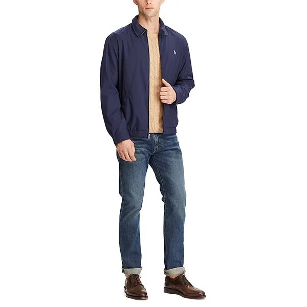 Áo Khoác Nam Ralph Lauren Bi-Swing Jacket 8506 Màu Xanh Navy Size M - Thời trang - Vua Hàng Hiệu
