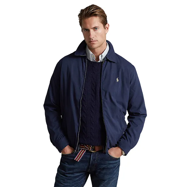 Áo Khoác Nam Ralph Lauren Bi-Swing Jacket 8506 Màu Xanh Navy Size M - Thời trang - Vua Hàng Hiệu
