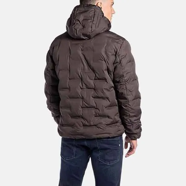 Áo Khoác Nam Replay 610 Chocolate M8176A 000 Màu Nâu Size S