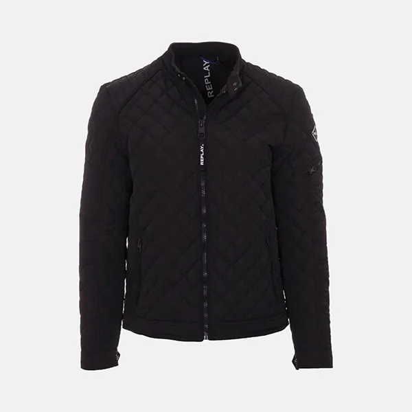 Áo Khoác Nam Replay M8084L 000 Black Màu Đen Size XS - Thời trang - Vua Hàng Hiệu