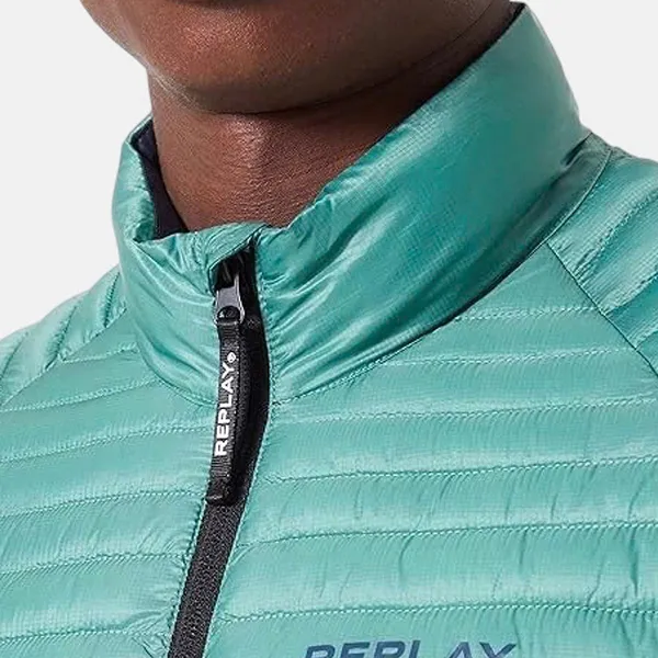 Áo Khoác Nam Replay M8335 000 Jacket Màu Xanh Size S