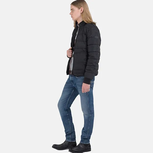 Áo Khoác Nam Replay M8398 000 Màu Đen Size S