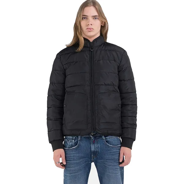 Áo Khoác Nam Replay M8398 000 Màu Đen Size S
