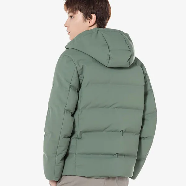 Áo Khoác Phao Nam Lacoste Men's Goose Down Parka BH536E-5HX Màu Xanh Pastel Size 50