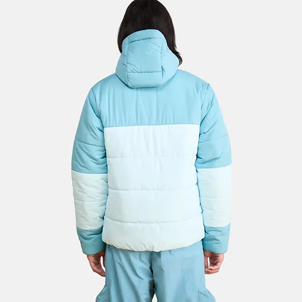 Áo Khoác Phao Nam Nike Air Hooded Jacket Clothing Lifestyle HM0198-464 Màu Xanh Trắng Size S