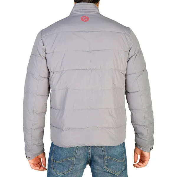 Áo Khoác Phao Nam Sparco Men's Slim Fit Jacket INDY_GRIGIO Màu Xám Size S