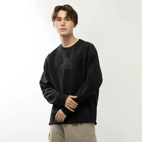 Áo Nỉ Sweater Nam Adidas IKP22 Màu Đen Size S (Form Á)