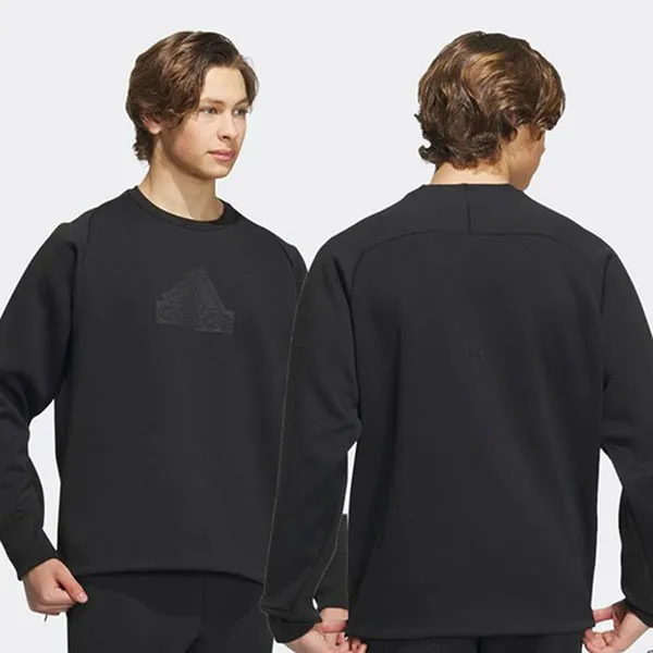 Áo Nỉ Sweater Nam Adidas IKP22 Màu Đen Size S (Form Á)