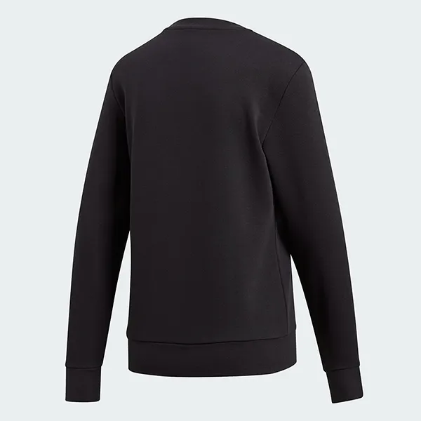 Áo Nỉ Sweater Nữ Adidas Essentials Linear Sweatshirt DP2363 (Form Nhỏ) Màu Đen Size XL