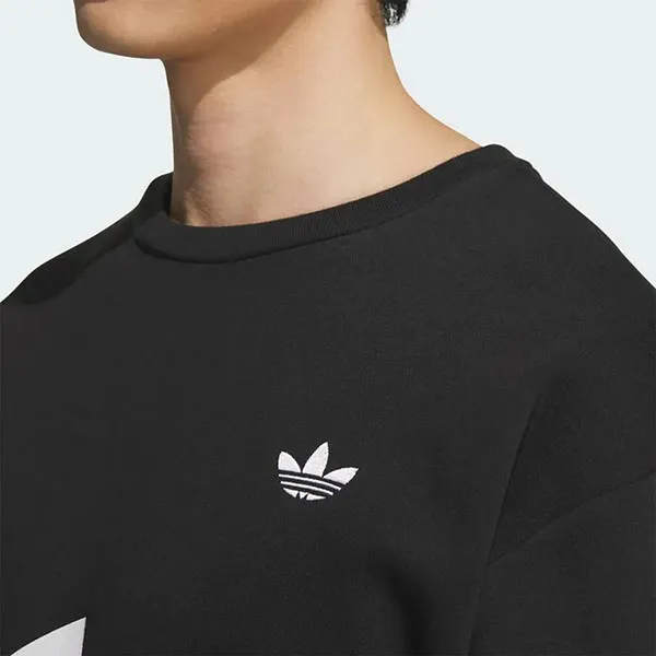 Áo Nỉ Sweater Unisex Adidas JL8383 Màu Đen Size M (Form Á)