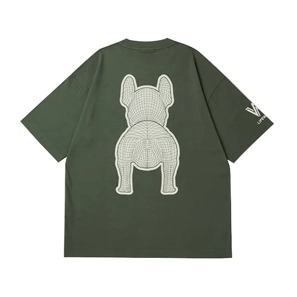 Áo Phông LifeWork Silket Racket Short LW255T5982 Green Màu Xanh Khaki Size XS