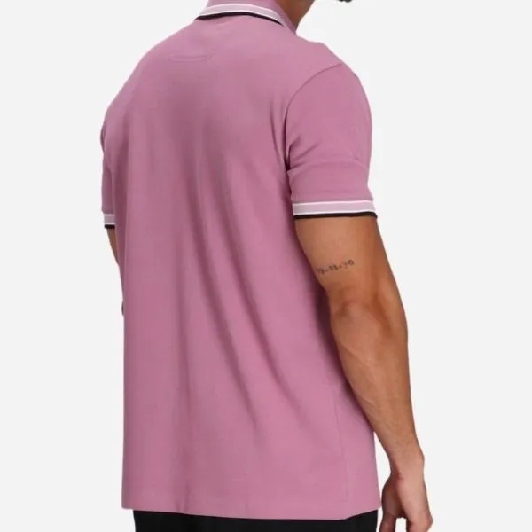Áo Polo Nam Hugo Boss Paddy Polo Shirt In Cotton Piqué With Logo Undercollar 50469055 531 Màu Hồng Size M - Thời trang - Vua Hàng Hiệu