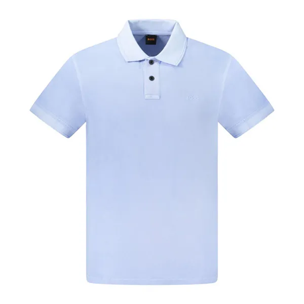 Áo Polo Nam Hugo Boss Polo Shirt 50507813PRIME_AZ460 Màu Xanh Dương Nhạt Size M