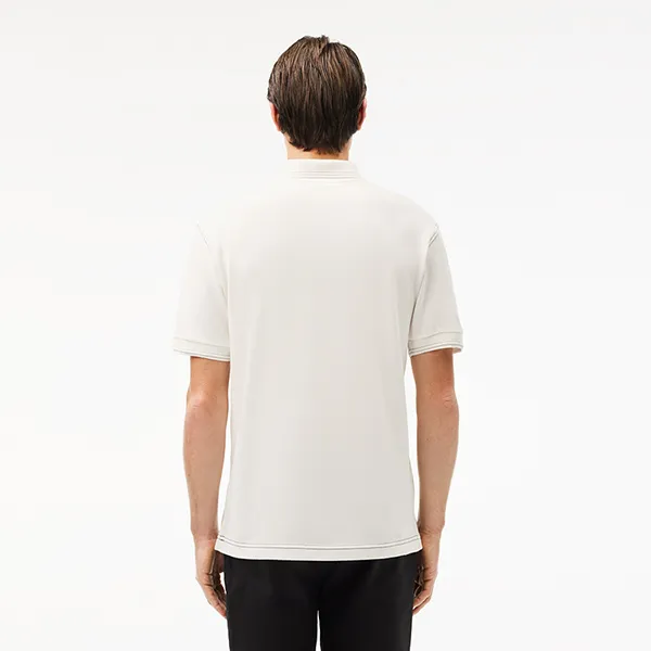 Áo Polo Nam Lacoste Classic Fit L.12.12 Heavy Piqué PH5981 51 70V Màu Trắng Size 4