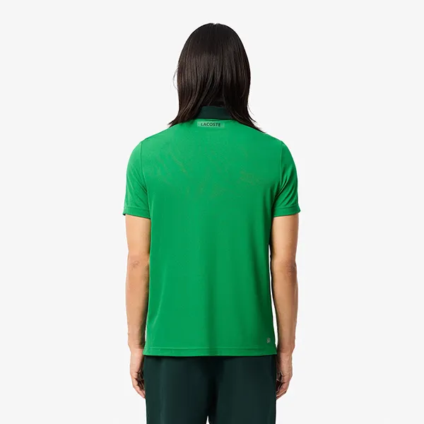Áo Polo Nam Lacoste Regular Fit Tennis Novak Djokovic Fan DH2568 51 I6W Màu Xanh Green Size 5 - Thời trang - Vua Hàng Hiệu