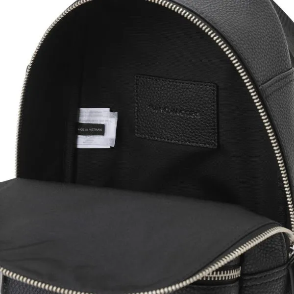 Balo Nữ Marc Jacobs Leather Workwear Small Backpack 4P4HBP005H01-001 Màu Đen