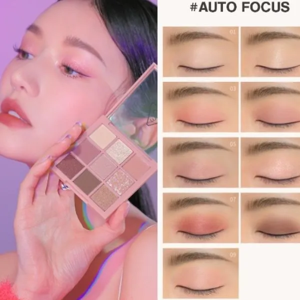 Bảng Phấn Mắt 3CE Mood Recipe Multi Eye Color Palette #Auto Focus 8g - Trang điểm - Vua Hàng Hiệu