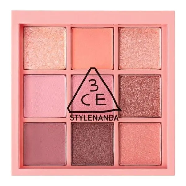 Bảng Phấn Mắt 3CE Mood Recipe Multi Eye Color Palette #Beach Muse 8g