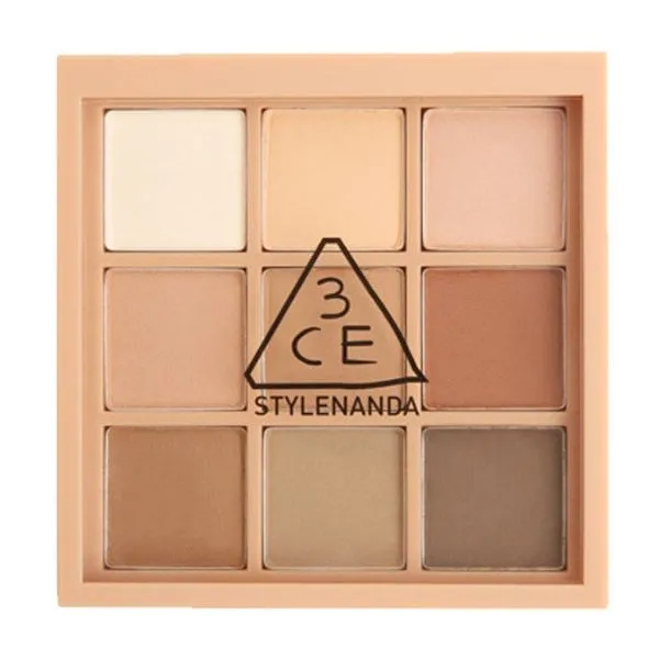 Bảng Phấn Mắt 3CE Mood Recipe Multi Eye Color Palette #Smoother 8g