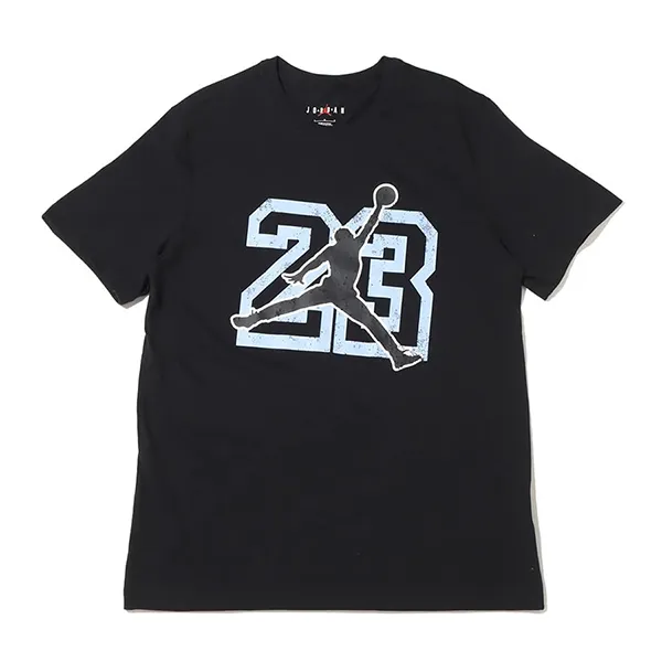 Bộ Quần Áo Cộc Tay Nam Nike Jordan FB7395-010/FD5958-010 Màu Đen (Form Á) Szie M