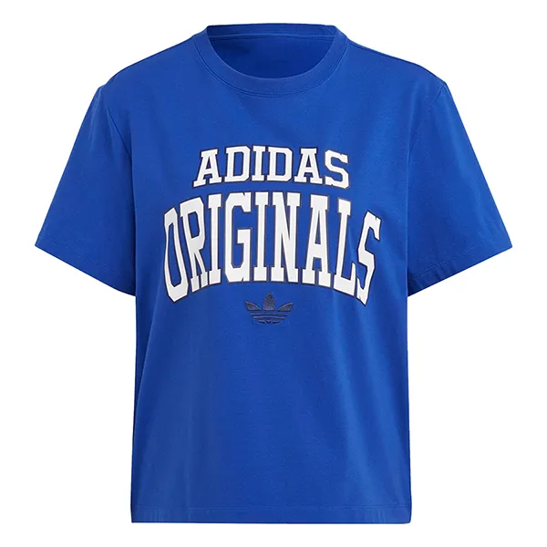 Bộ Quần Áo Cộc Tay Nữ Adidas IC5982-IC6063 Màu Xanh Dương Size S (Form Á) - Thời trang - Vua Hàng Hiệu
