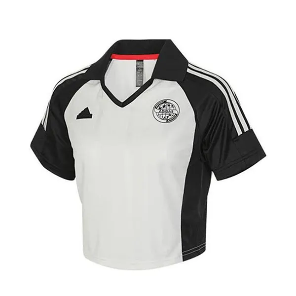 Bộ Quần Áo Cộc Tay Nữ Adidas JC8641-JC8650 Màu Trắng Đen Size L (Form China)