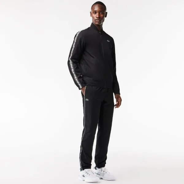 Bộ Thể Thao Nam Lacoste Sport Recycled Fabric Tennis Tracksuit WH1792 53N 031 Màu Đen