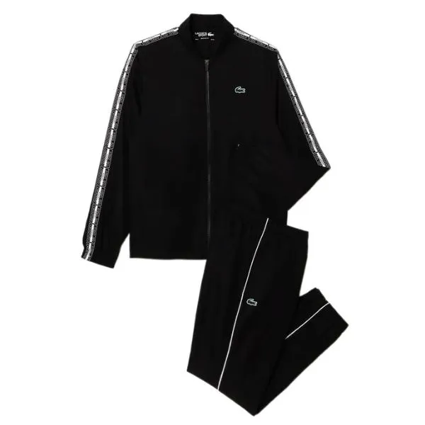 Bộ Thể Thao Nam Lacoste Sport Recycled Fabric Tennis Tracksuit WH1792 53N 031 Màu Đen