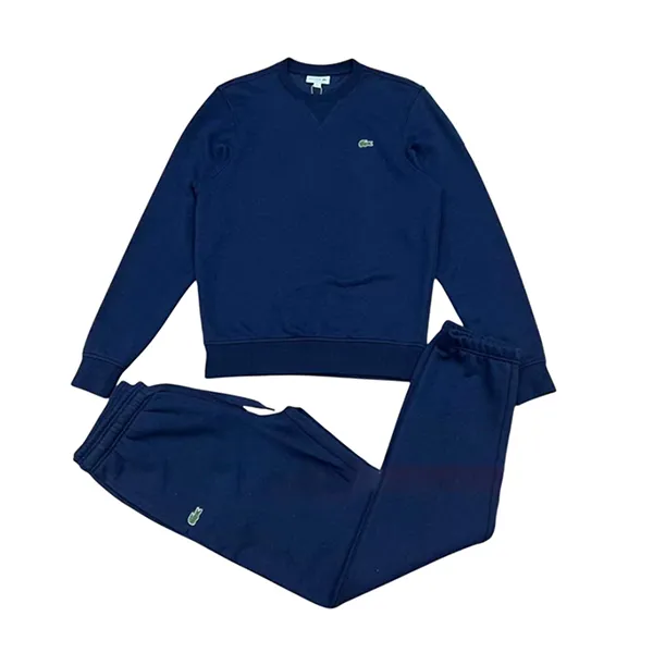 Bộ Quần Áo Nỉ Nam Lacoste Men's Mesh Panels Sweatpants Màu Xanh Navy Size 2