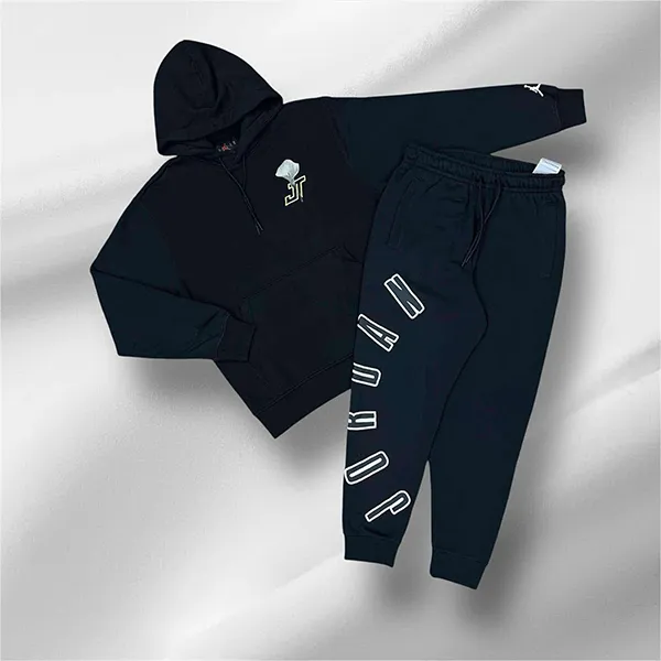 Bộ Quần Áo Nỉ Nam Nike Air Jordan Tatum Fleece Pullover Hoodie Black Màu Đen Size M