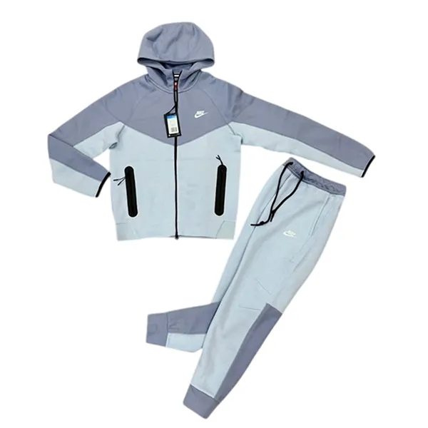 Bộ Quần Áo Nỉ Nam Nike Tech Fleece Hoodie And Jogger Set FB7922-440 / FB8003-440 Màu Xanh Nhạt Size XXL (Form Á) - Thời trang - Vua Hàng Hiệu