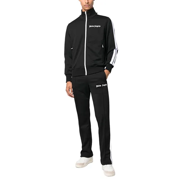 Bộ Quần Áo Nỉ Nam Palm Angels Men's Tracksuit Màu Đen Size S