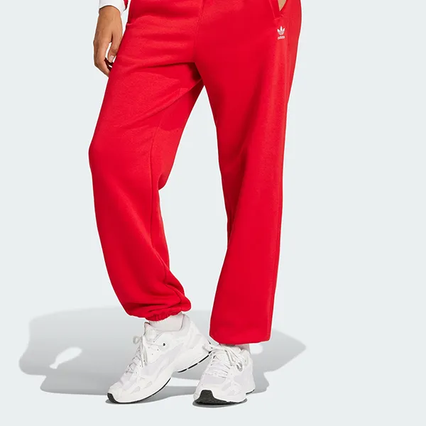 Bộ Quần Áo Nỉ Nữ Adidas JN5449 JE0117 Màu Đỏ (Form Âu) Size S