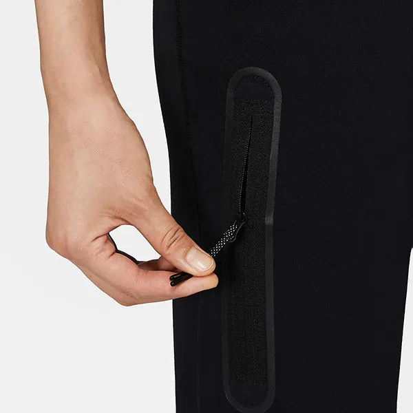 Bộ Quần Áo Nỉ Nữ Nike Tech Fleece CW4299-010/CW4293-010 Màu Đen (Form China) Size M