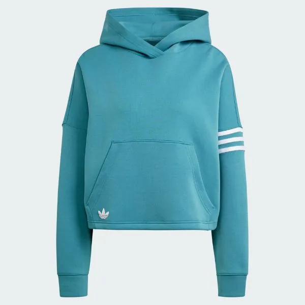 Bộ Quần Áo Nữ Adidas Adicolor Neuclassics IL6664/IL6662 Màu Xanh Cổ Vịt Size L (Form Á)