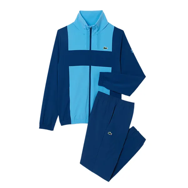 Bộ Quần Áo Thể Thao Nam Lacoste Sport x Novak Djokovic Sportsuit WH2522-IDT Màu Xanh Size 6 - Thời trang - Vua Hàng Hiệu
