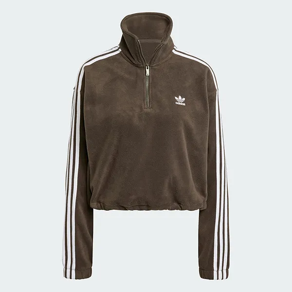 Bộ Thể Thao Nữ Adidas Adicolor Polar Fleece Tracksuit IW3164 IY7835 Màu Xanh Rêu (Form Á) Size XL