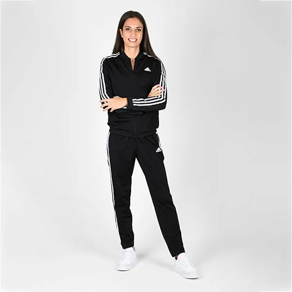 Bộ Thể Thao Nữ Adidas Essentials 3 Stripes Track Suit Đen GM5534 Màu Đen Size S (Form Á)
