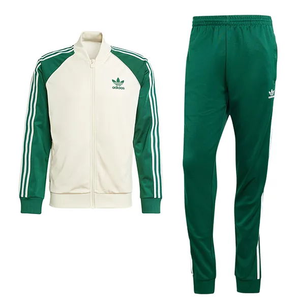Bộ Thể Thao Nam Adidas Adicolor Classics SST Tracksuit IS1403 IR9886 Màu Xanh Be (Form China) Size M