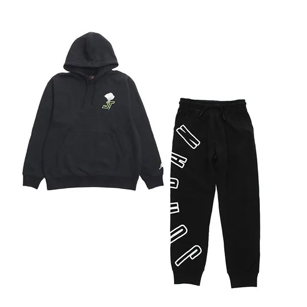 Bộ Thể Thao Nam Nike Jordan Flight MVP Fleece Trousers Màu Đen Size XL