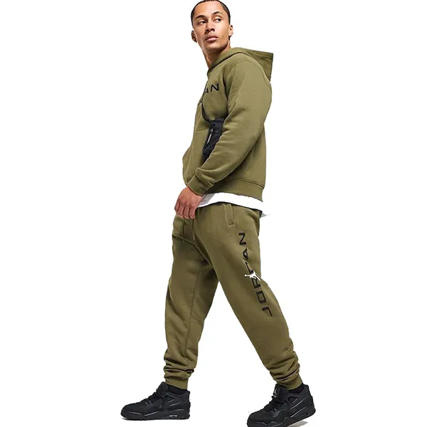 Bộ Thể Thao Nam Nike Jordan HQ4644-222 HQ4646-222 Màu Xanh Rêu Size S (Form China)