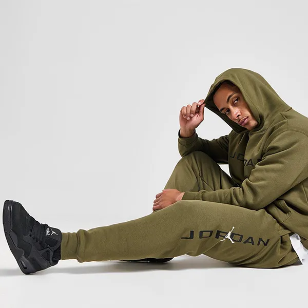 Bộ Thể Thao Nam Nike Jordan HQ4644-222 HQ4646-222 Màu Xanh Rêu Size S (Form China)