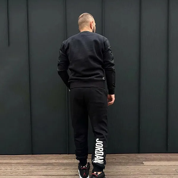 Bộ Thể Thao Nam Nike Jordan Sport Casual Màu Đen Size M