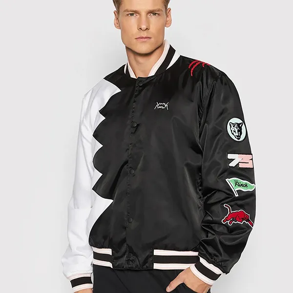 Bộ Thể Thao Nam Puma Bunda Bomber Official 532097-01/ 532103-02 Màu Đen Trắng Size M (Form Âu) - Thời trang - Vua Hàng Hiệu