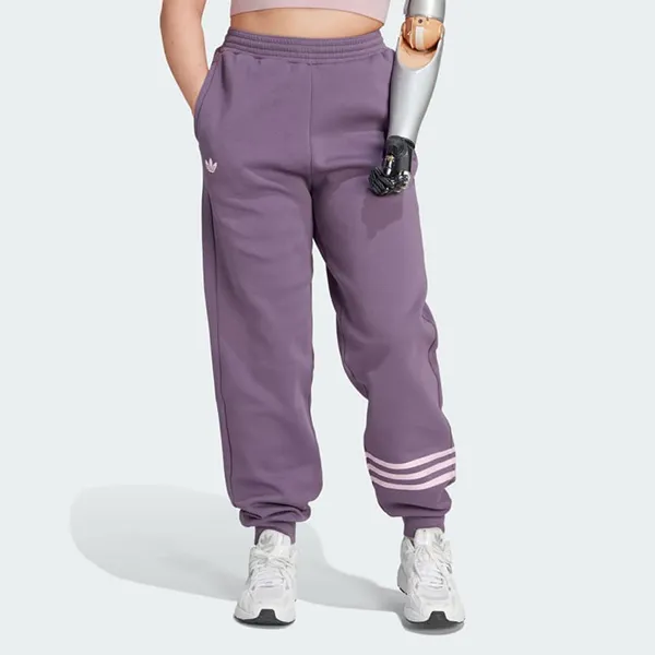 Bộ Thể Thao Nữ Adidas Adicolor Neuclassics Hooded Sportswear IP8972/IP6506 Màu Tím Size L (Form Á) - Thời trang - Vua Hàng Hiệu