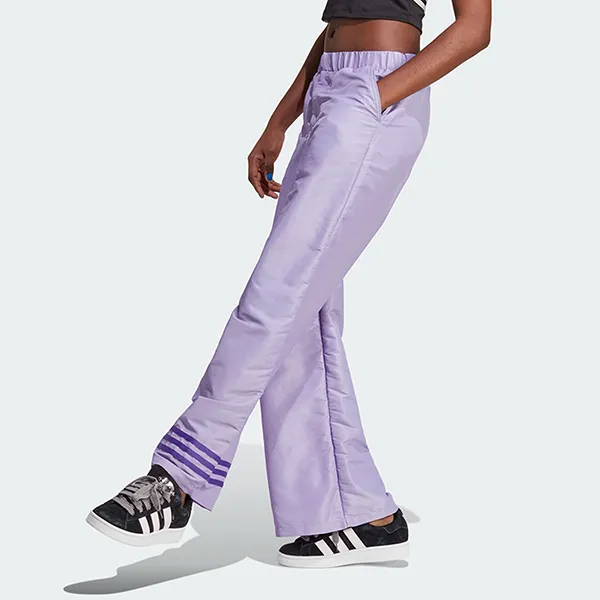 Bộ Thể Thao Nữ Adidas Adicolor Neuclassics Track Jacket + Wide Leg Pants IC5415 / IC5443 Màu Tím (Form Á) - Thời trang - Vua Hàng Hiệu