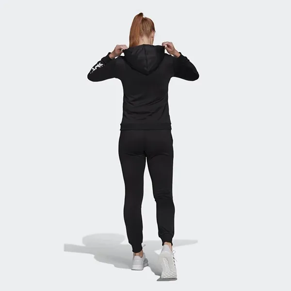Bộ Thể Thao Nữ Adidas Essentials Logo French Terry Track Suit GM5575 Màu Đen Size S