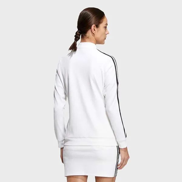 Bộ Thể Thao Nữ Adidas Golf Three Stripes HS8989/HS7003 Màu Trắng Size L (Form Á)