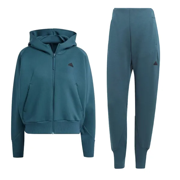 Bộ Thể Thao Nữ Adidas Z.N.E. Jacket + Pants IN5129 / IN5142 Màu Xanh Size L (Form Á) - Thời trang - Vua Hàng Hiệu